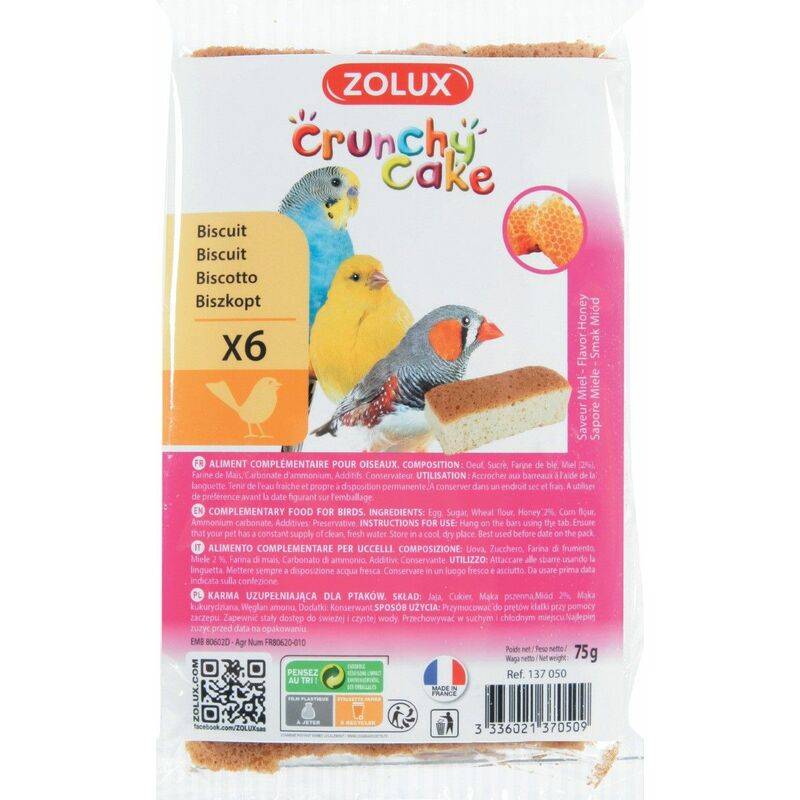 Zolux - Biscuits Crunchy Cake Miel - ZOLUX - Image 3
