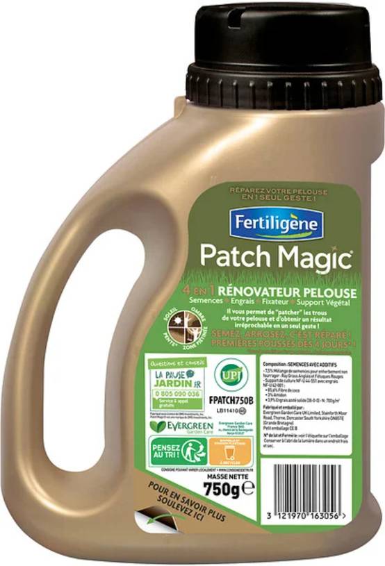 Fertiligène - Patch Magic rénovateur de gazon 4 en 1 - FERTILIGENE - Image 1
