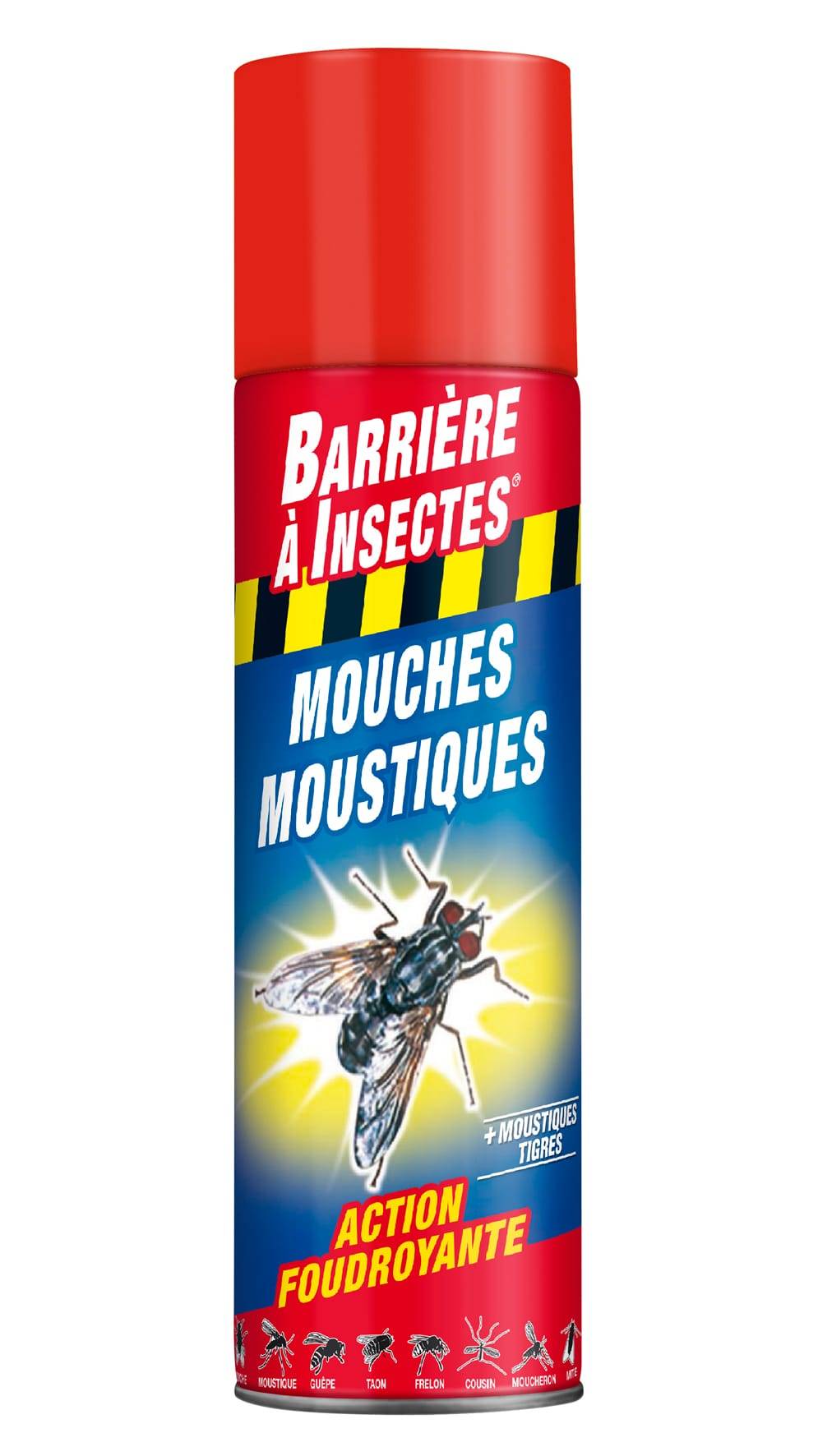 Barrière à insectes - Anti mouche/moustique aérosol - ALGOFLASH