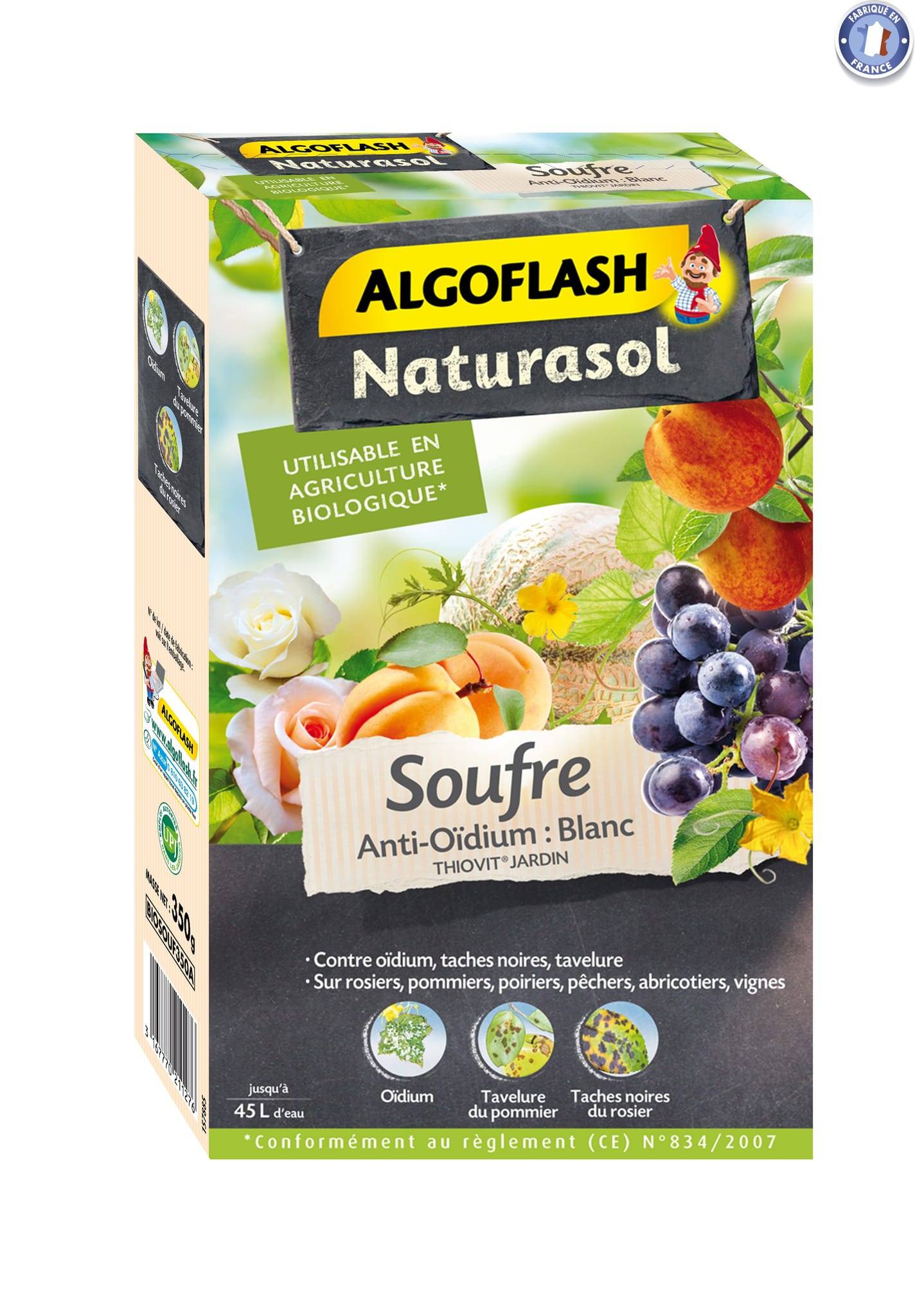 Algoflash Naturasol - Soufre Anti-Oïdium - NATURASOL - Image 2