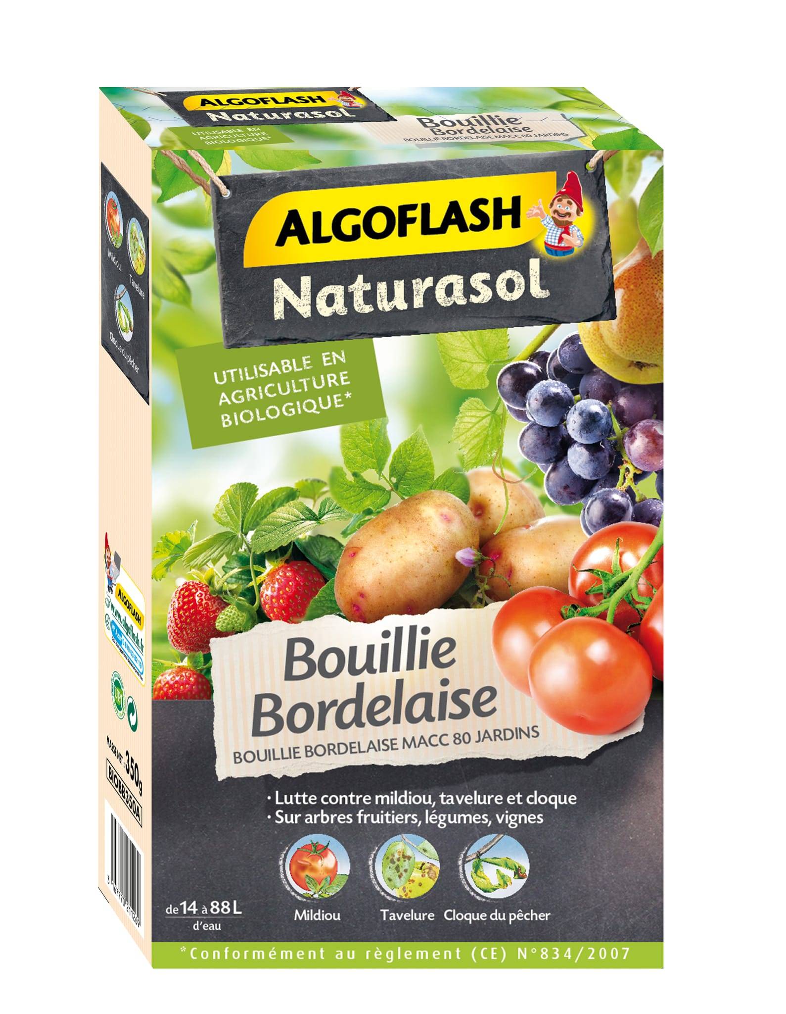 Algoflash Naturasol - Bouillie Bordelaise Fongicide - Imagen 1