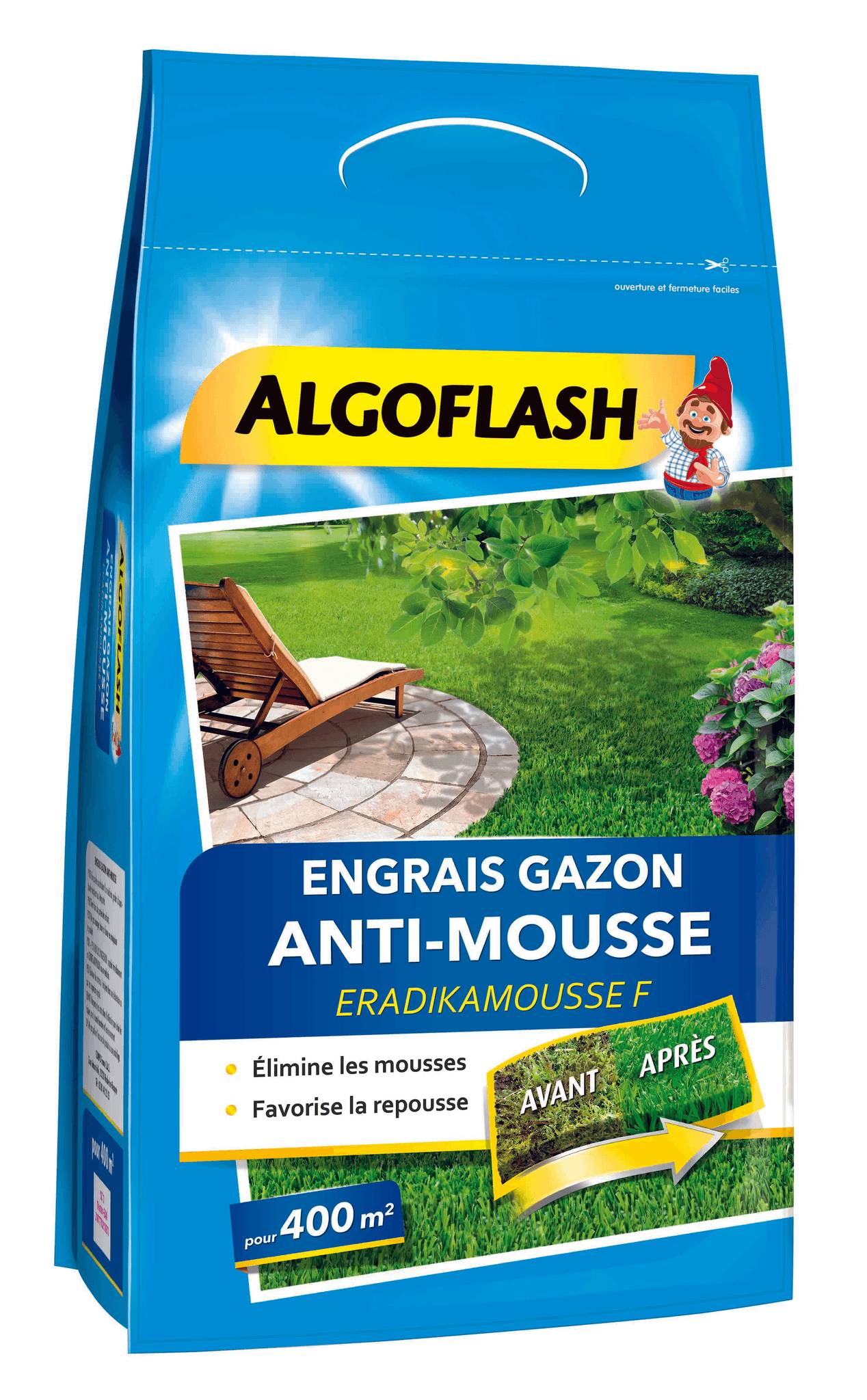 Algoflash - Engrais Gazon Anti-Mousse – ALGOFLASH - Imagen 1