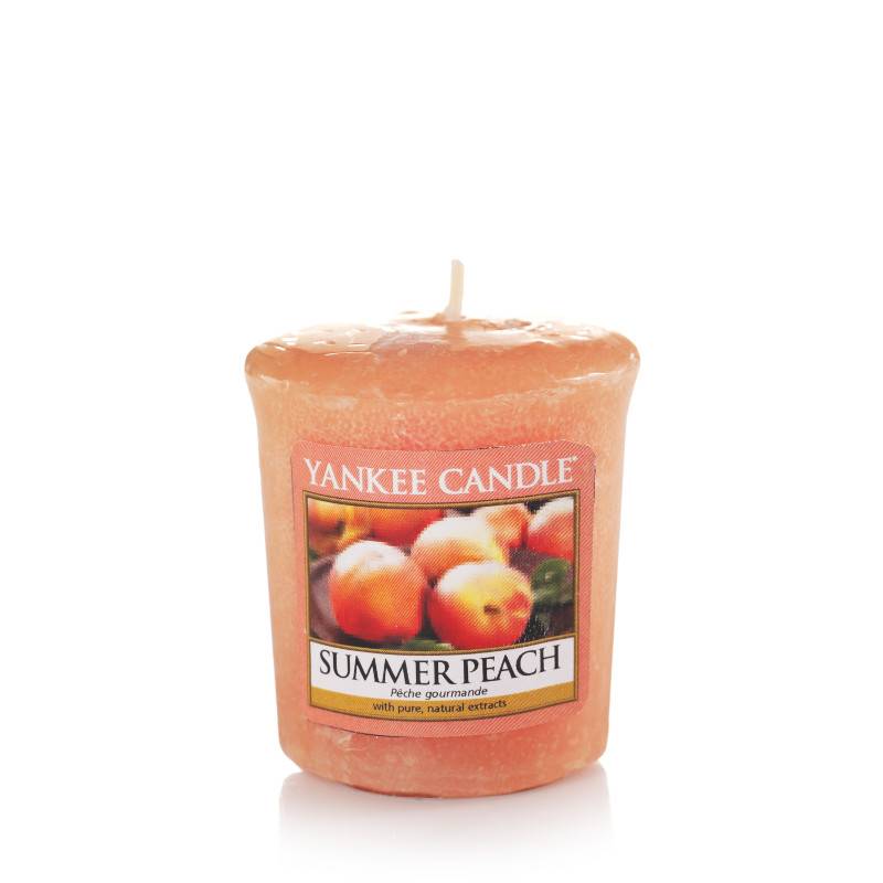 Yankee Candle - Bougie votive Pêche gourmande