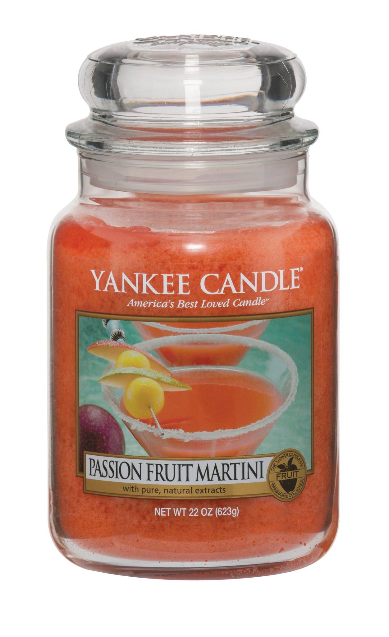 Yankee Candle - Bougie Cocktail fruit de la passion - Grande jarre