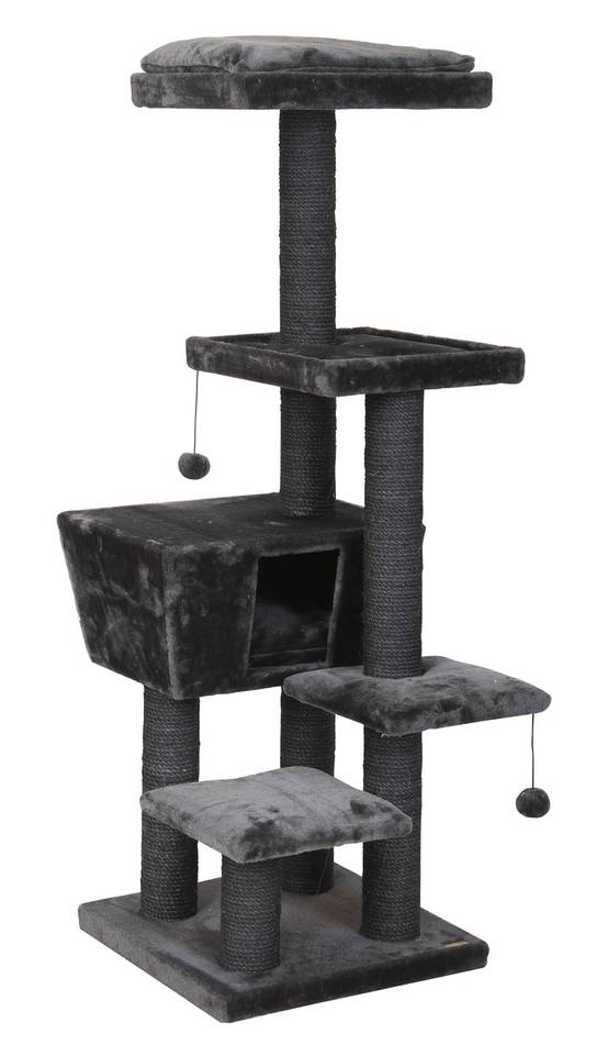 Arbre à Chat North Dakota Bois Sisal Gris – EBI
