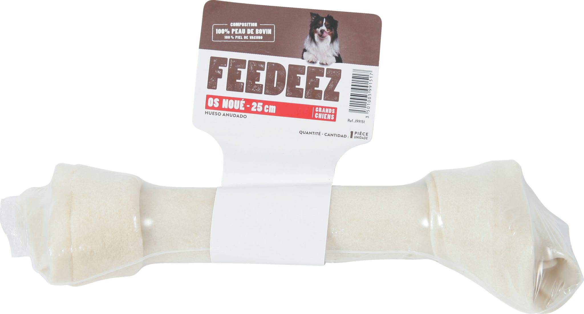 Feedeez - Feedeez - Os Noué Blanc 25cm x 1