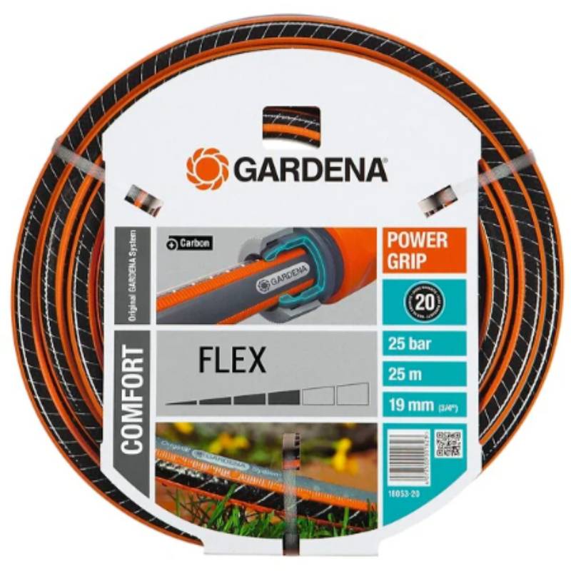 Gardena - Tuyau d'Arrosage Flex Ø 19 mm L 25 m Power Grip - GARDENA