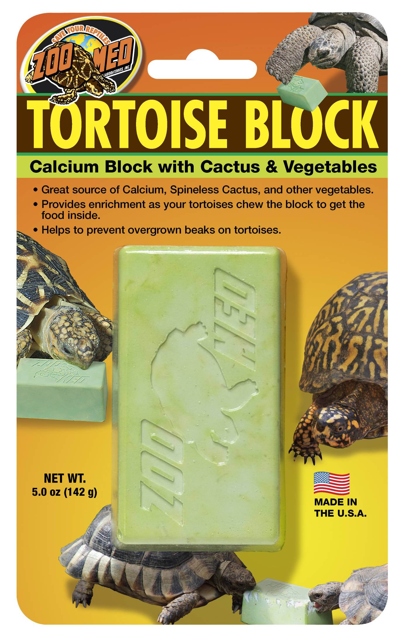 Zoomed - Bloc De Calcium Tortue Terrestre - ZOOMED