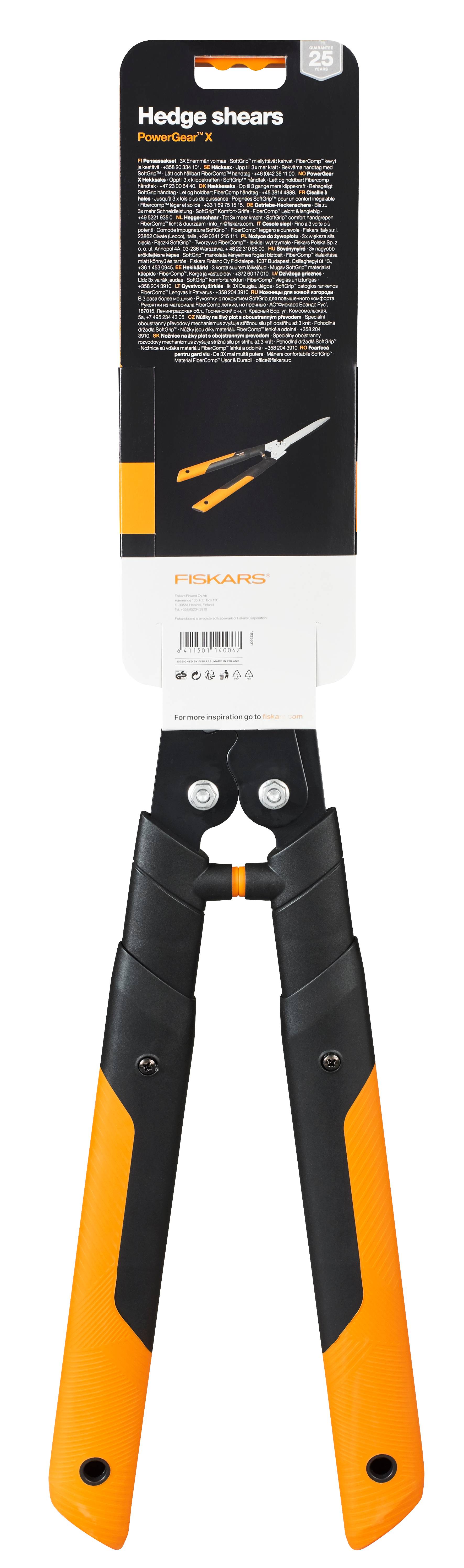 Fiskars - Tijeras para setos PowerGear™ X (HSX92) - Fiskars - Imagen 3