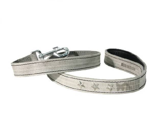 Smooz - Smooz - Correa de cuero Montana Gris/Negro 25mm/100 cm - Imagen 1