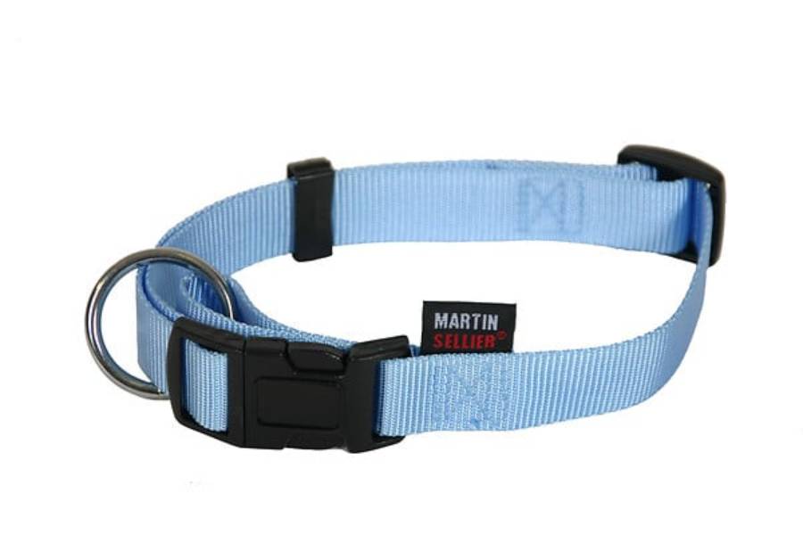 Smooz - Collier réglable nylon bleu - MARTIN
