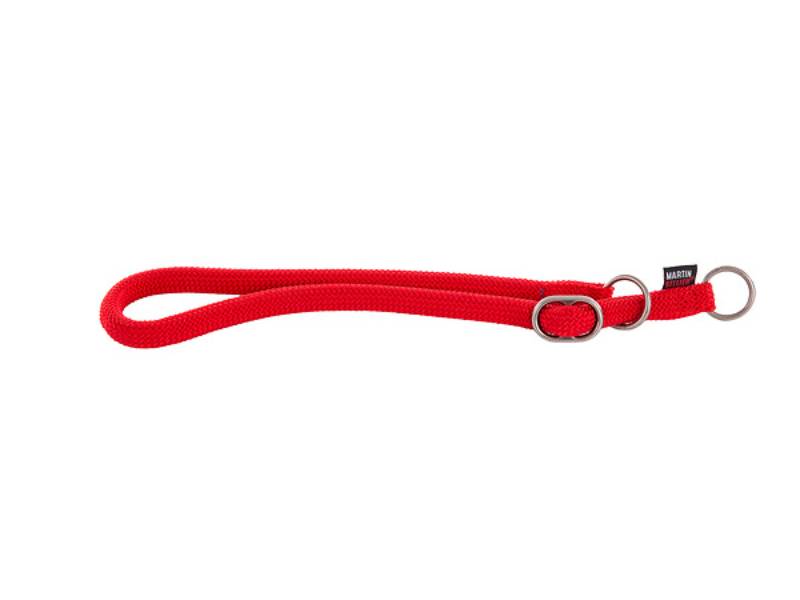 Smooz - Collier semi-étrangleur nylon rouge Ø 1,3 cm L 65 cm – MARTIN SELLIER