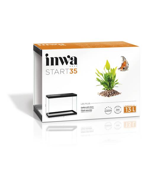 Inwa - Inwa - Aquarium Start 35 pack pur Noir - 13 Litres - Image 1