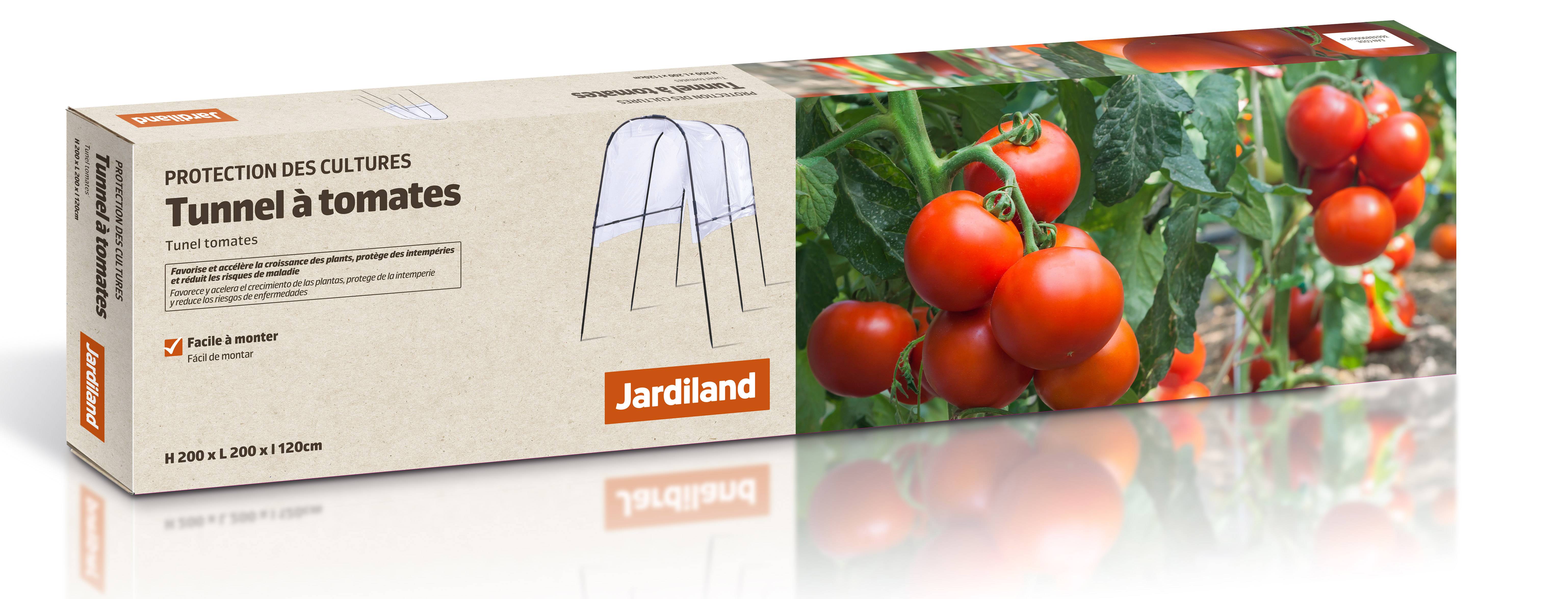 Jardiland - Tunnel pour tomates 2,4 m² - Jardiland - Imagen 3