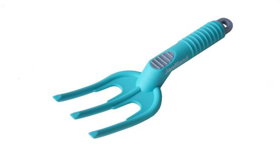 Fourche plastique bleu - L.27 x l.8 x H.4 cm