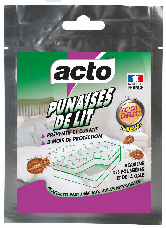 Acto - Plaquette Punaises de Lit et Acariens - ACTO