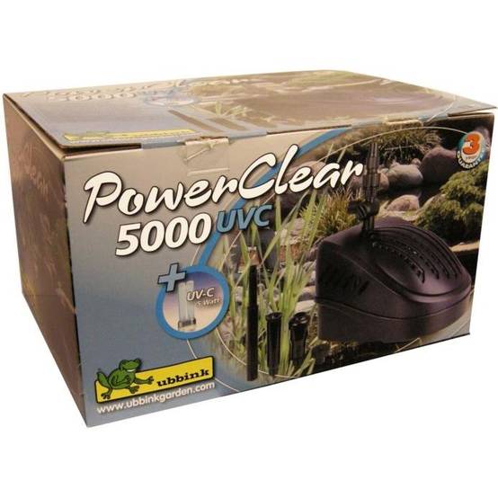 Ubbink - Pompe de fontaine de jardin 3-en-1 UV C PowerClear 5000 - Ubbink - Image 3