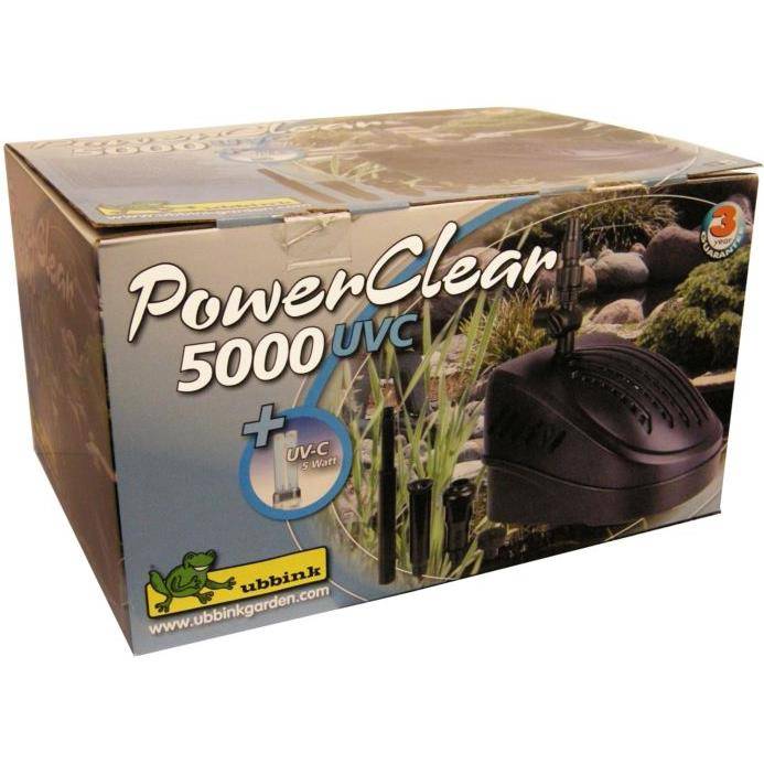 Ubbink - Pompe de fontaine de jardin 3-en-1 UV C PowerClear 5000  - Ubbink - Image 3