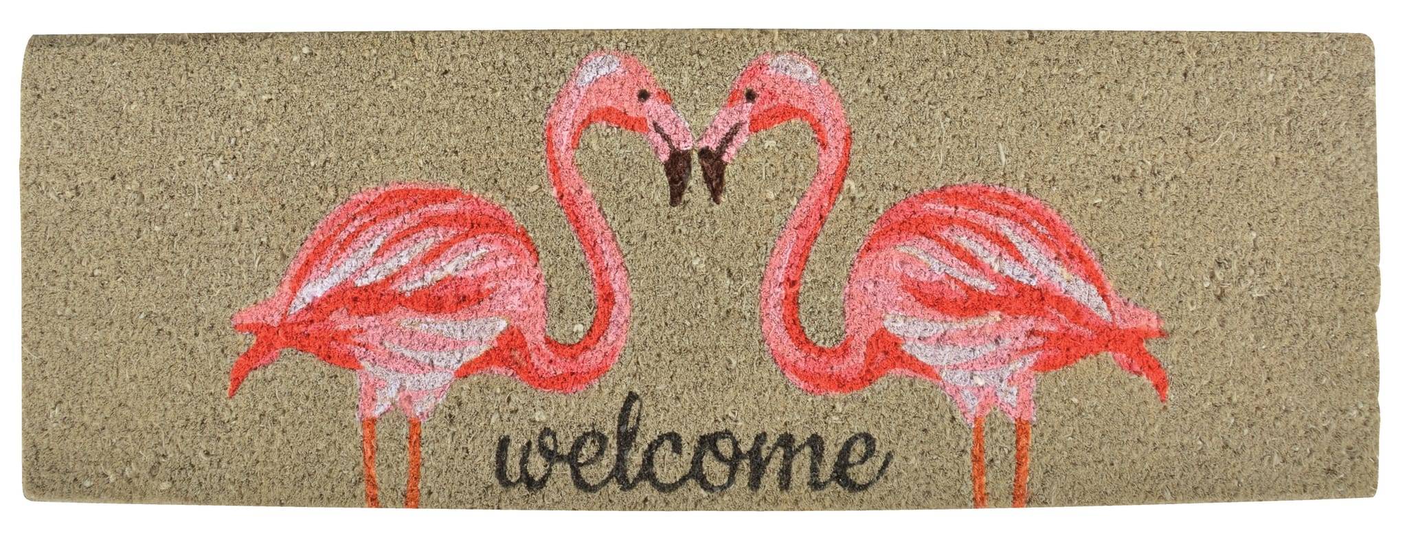 Esschert Design - Paillasson Flamants roses fibres de coco - ESSCHERT DESIGN - Image 1