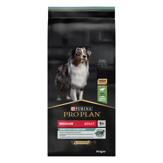 Purina Pro Plan - Croquettes chien Medium Adulte Sensitive Digestion Agneau 14 kg - PRO PLAN - Image 14