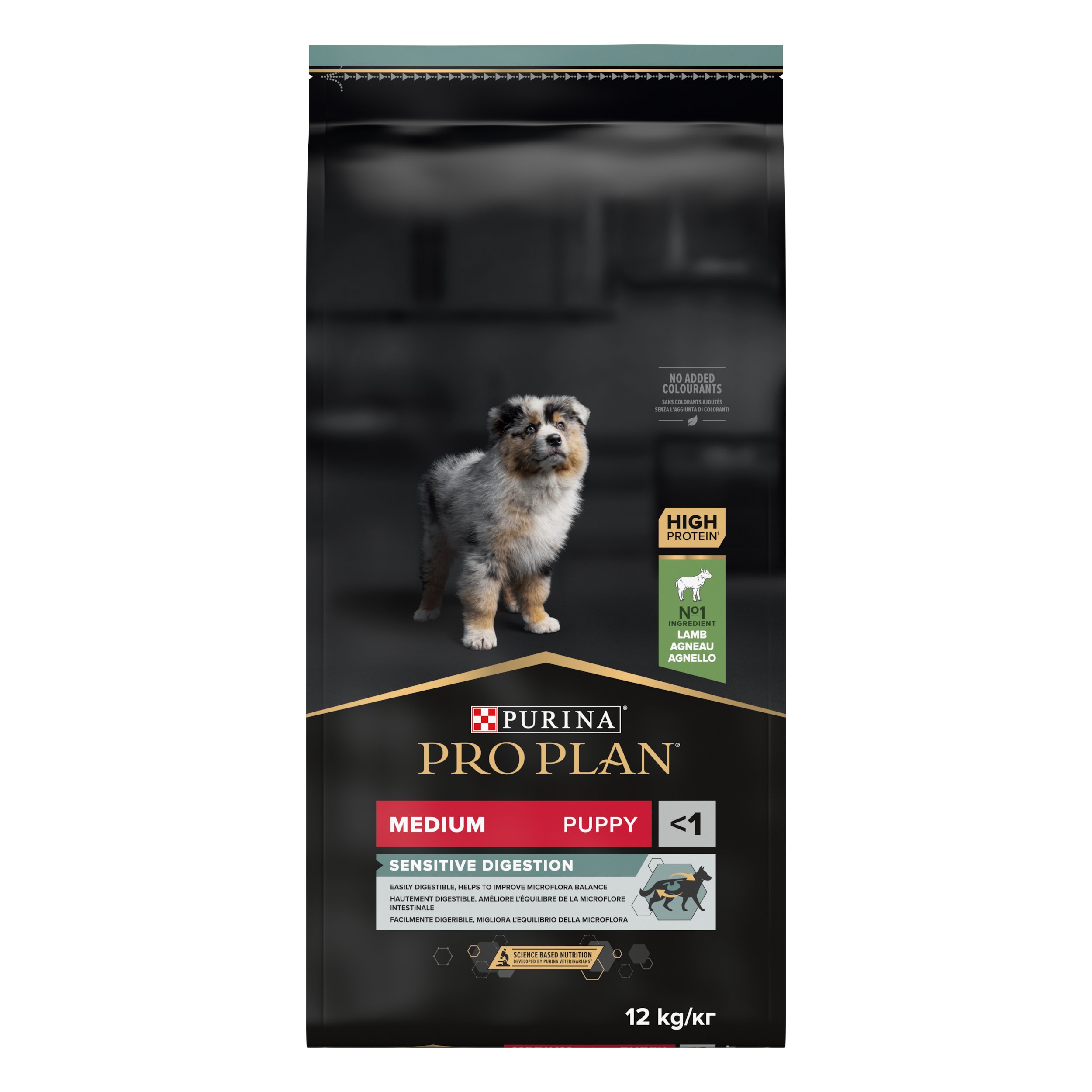 Purina Pro Plan - Croquettes chiot Medium Sensitive Skin Agneau 12 kg - PRO PLAN - Image 16
