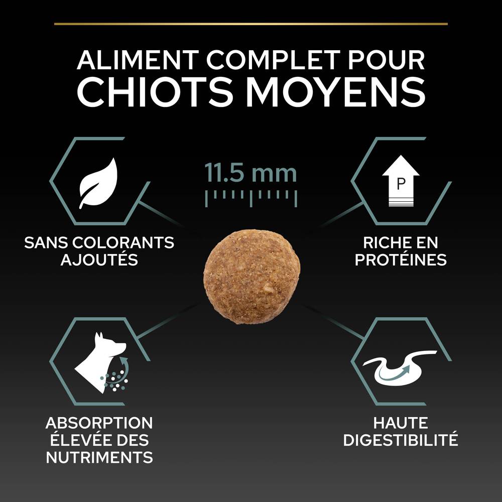 Purina Pro Plan - Croquettes chien Junior Medium Digestion Agneau  3 kg - PRO PLAN - Imagen 13