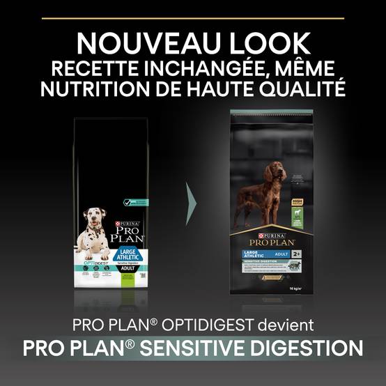 Purina Pro Plan - Croquettes chien Adulte Large Athletic Sensitive Digestion Agneau 14 kg - PRO PLAN - Image 7