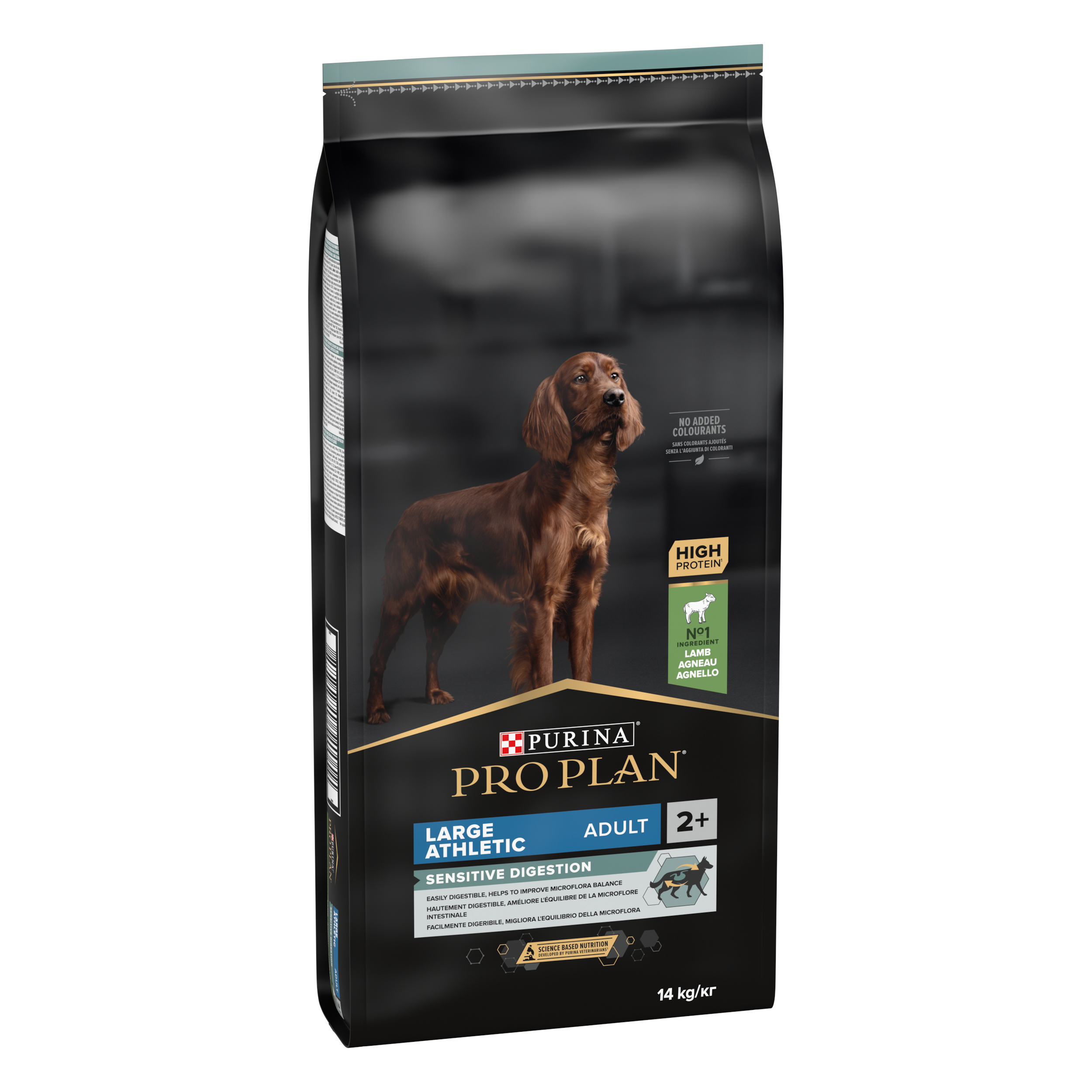 Purina Pro Plan - Croquettes chien Adulte Large Athletic Sensitive Digestion Agneau 14 kg - PRO PLAN