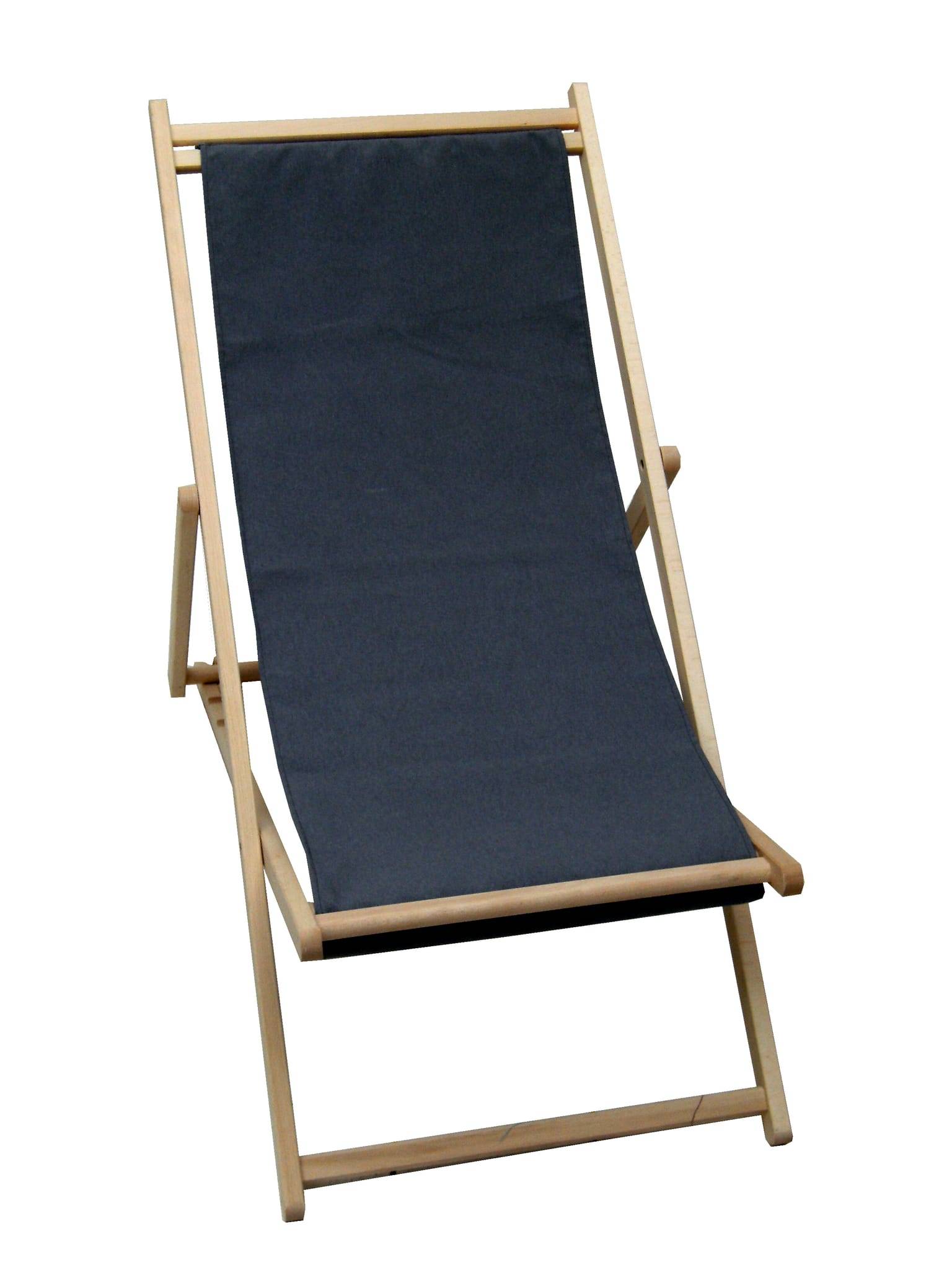 Jardin privé - Chilienne bois toile amovible gris ardoise