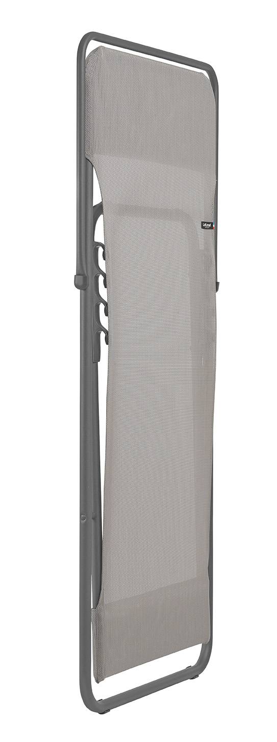 Lafuma-Mobilier - Maxi transat Batyline coloris Terre - L.94 x l.62 x H.83 cm - Image 2