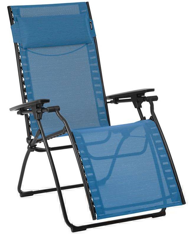 Lafuma-Mobilier - Lafuma - Fauteuil Relax Evolution Batyline duo Outremer - Image 1
