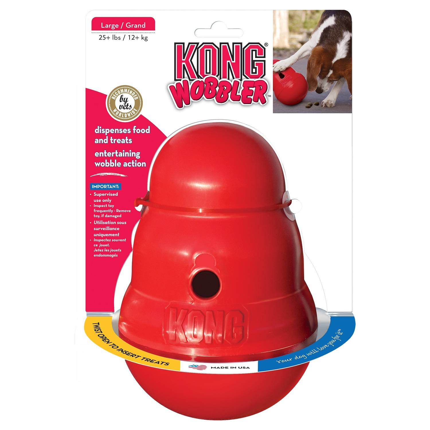 Kong - Kong - Wobbler pour chien - Taille L - Image 1