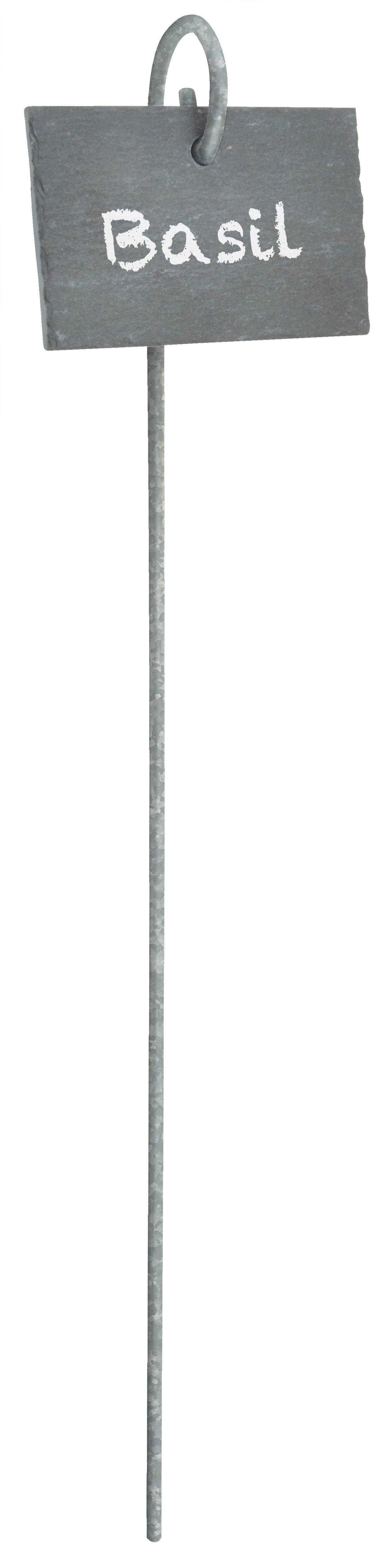 Esschert Design - Marca-Plantas Pizarra Con Su Soporte - Imagen 1