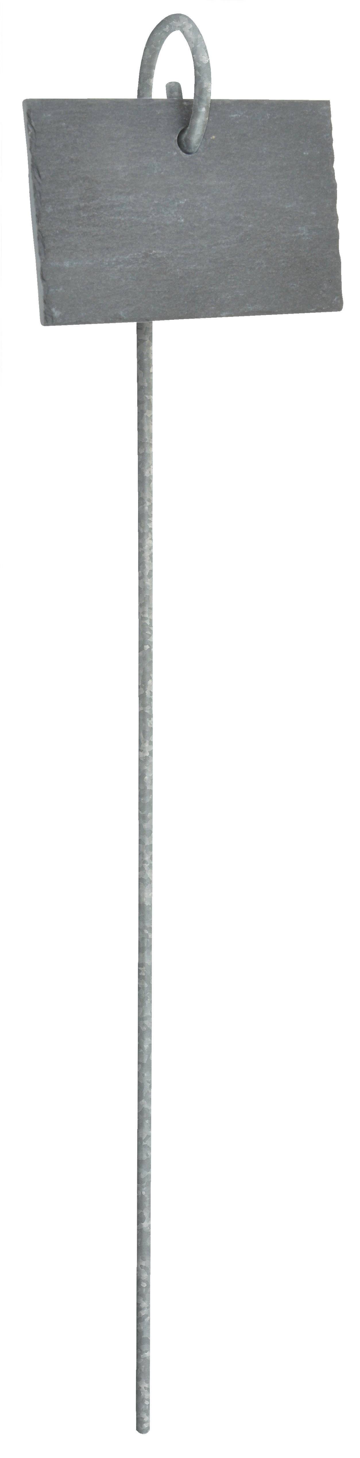 Esschert Design - Marca-Plantas Pizarra Con Su Soporte - Imagen 2