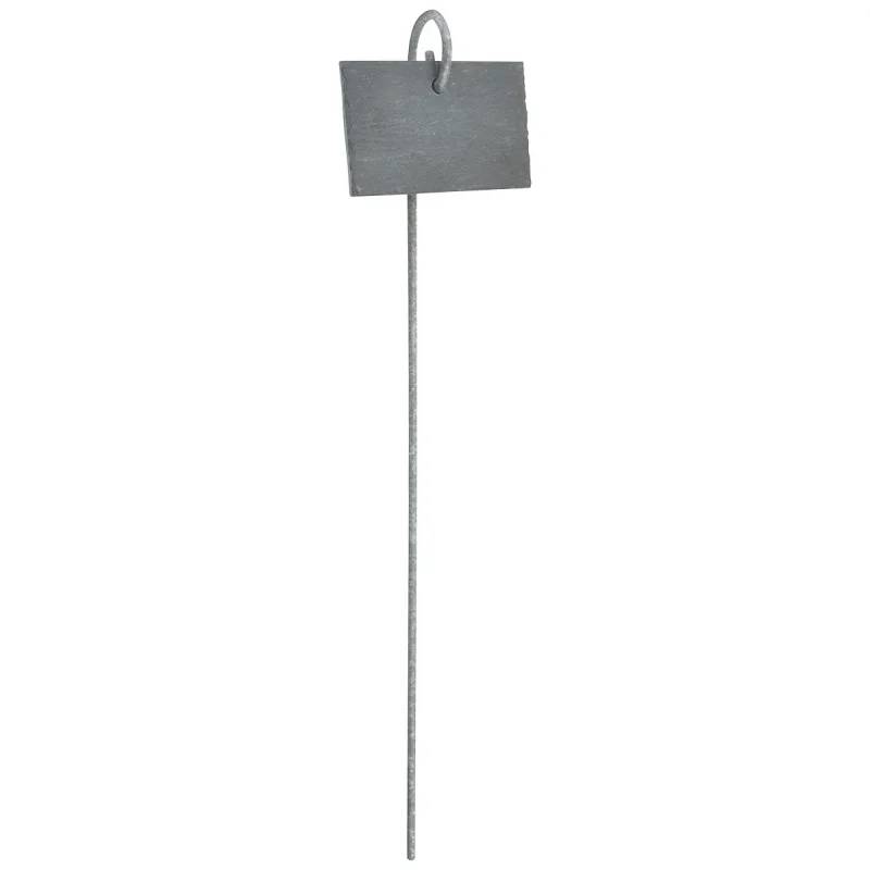 Esschert Design - Marca-Plantas Pizarra Con Su Soporte - Imagen 5
