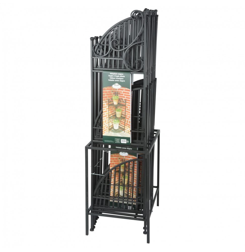 Esschert Design - Estante de esquina plegable - ESSCHERT DESIGN - Imagen 4