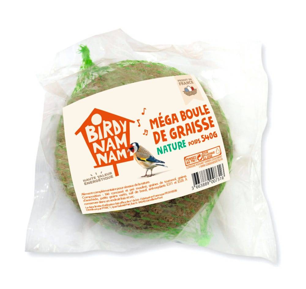 Birdy Nam Nam - Birdy Nam Nam - Méga boule de graisse nature 540 gr.