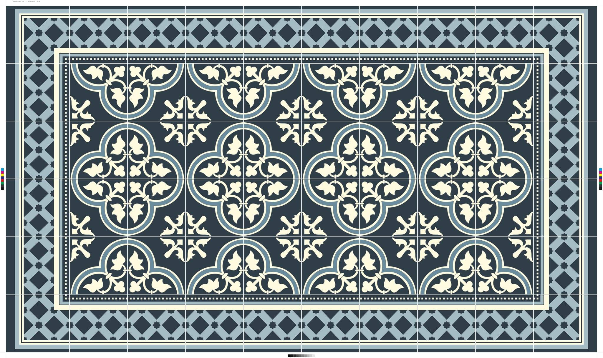Coryl - Alfombra Auténtica Paradou - L.116 x l.68 x H.0,18 cm