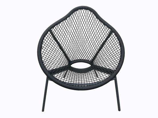 L'Estivalier - L'Estivalier - Fauteuil Elixir noir - L.83 x l.95 x H.98 cm - Image 1