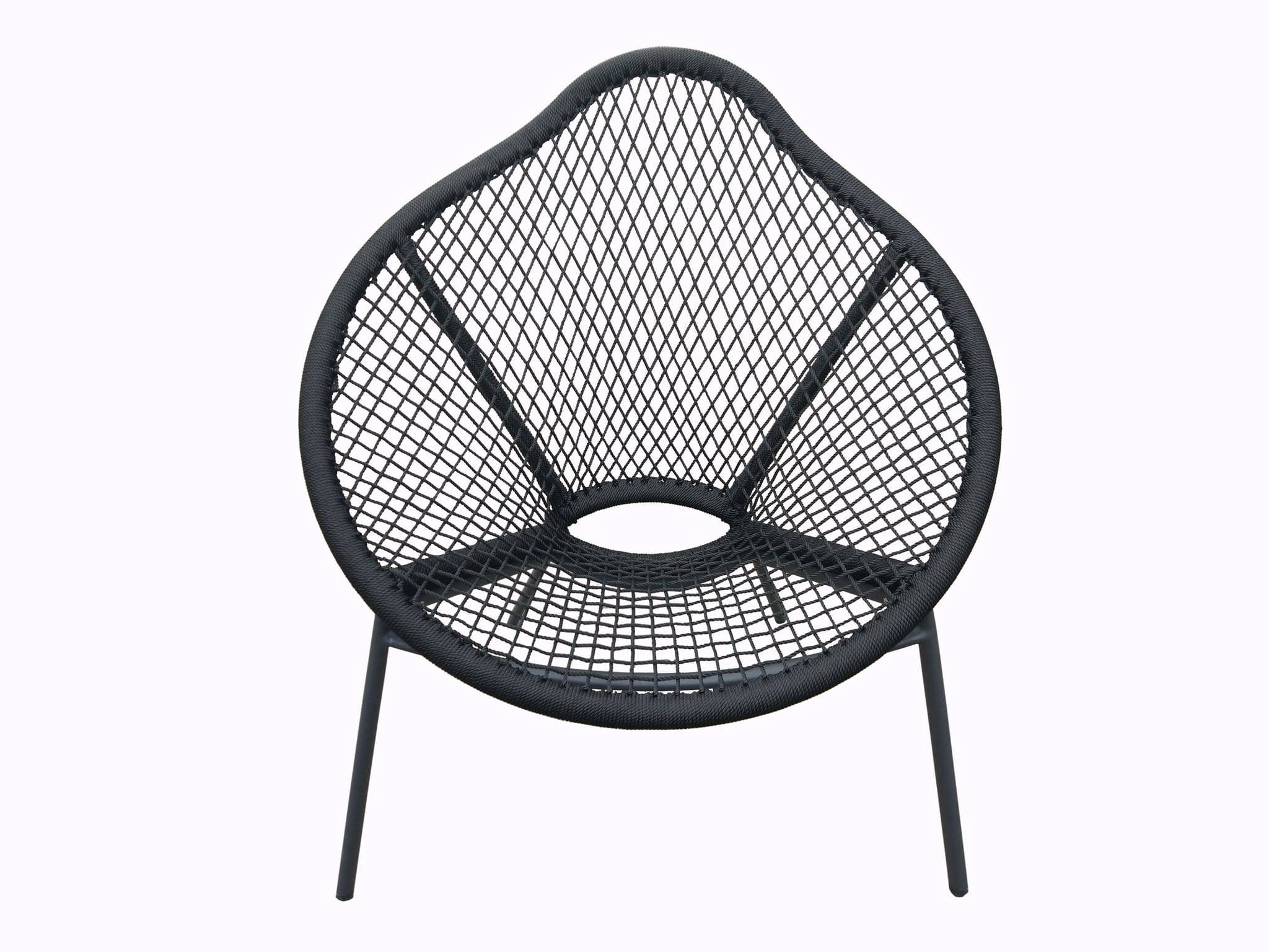 L'Estivalier - L'Estivalier - Fauteuil Elixir noir - L.83 x l.95 x H.98 cm - Image 1