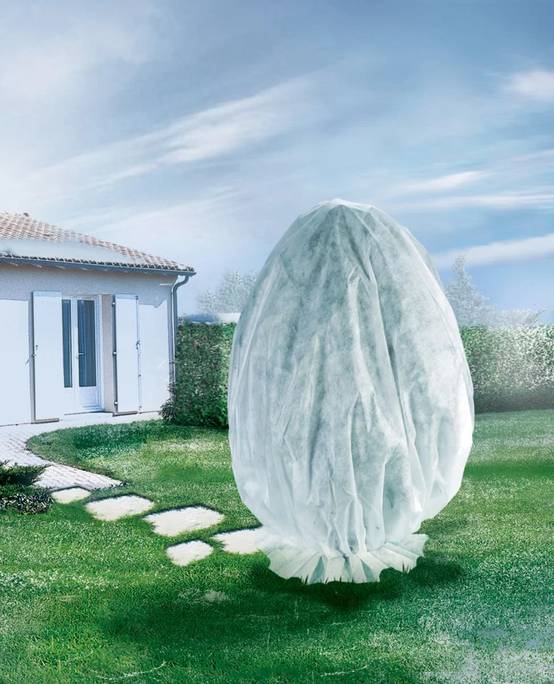 Nortène - Voile d'hivernage Hivertex L. 6 x l.4 m 45 g/m² - Nortène - Image 3