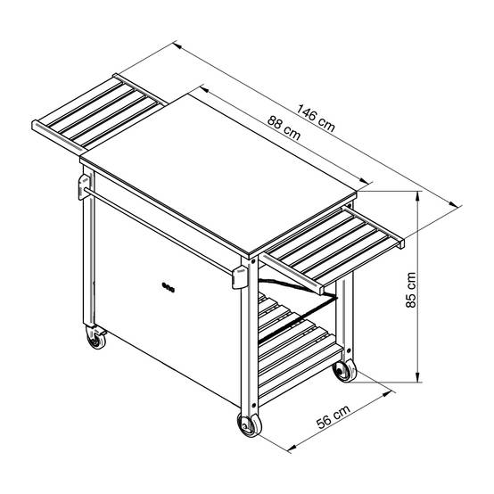 Eno - Desserte pour plancha - ENO - Image 10