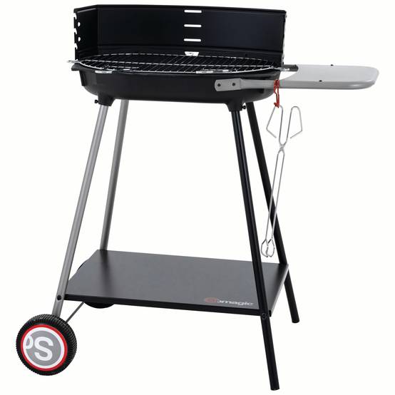 Somagic - Barbecue à charbon de bois Myconos avec cuve en fonte - Somagic - Image 4