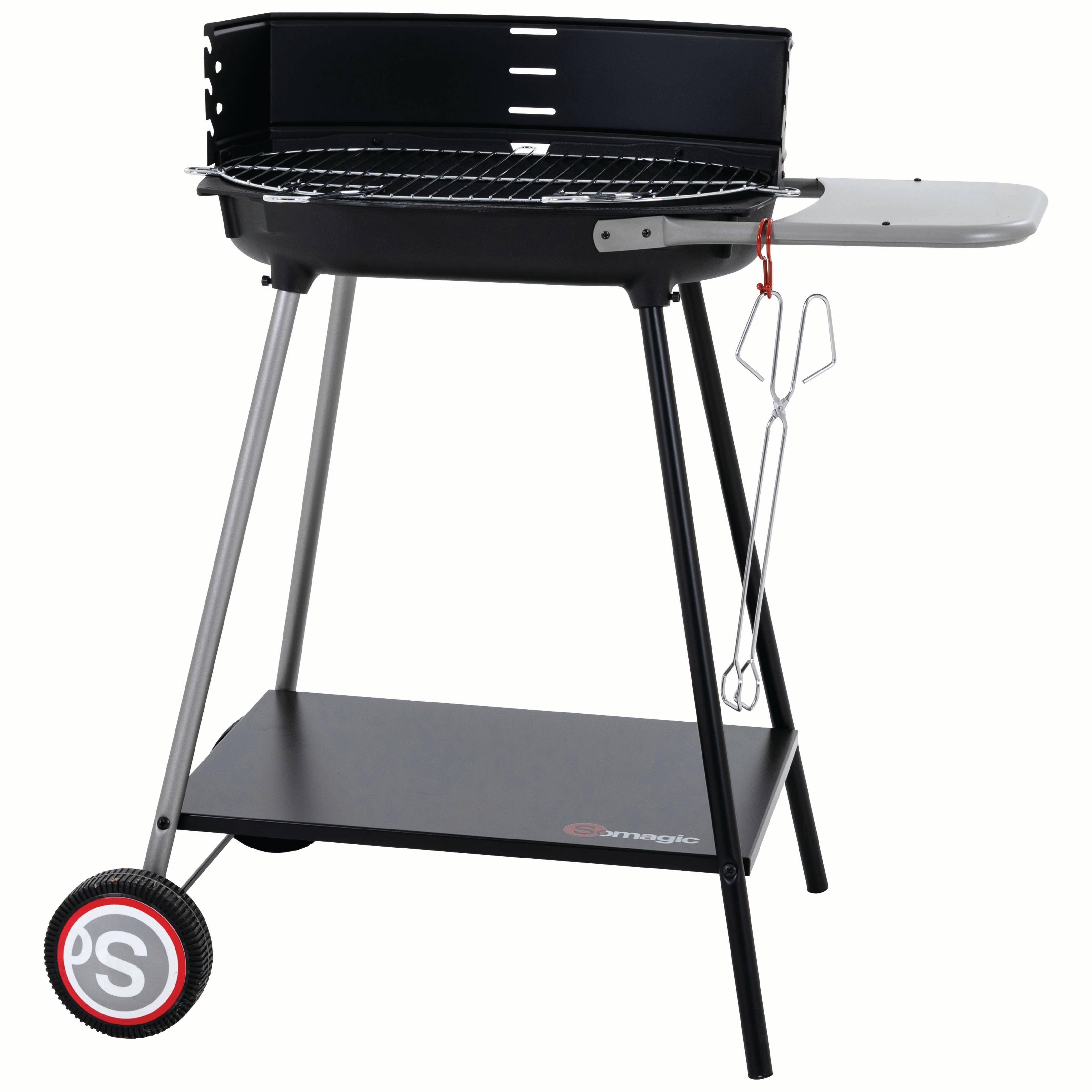 Somagic - Barbecue à charbon de bois Myconos avec cuve en fonte - Somagic - Imagen 4
