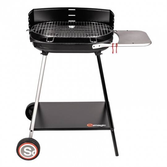 Somagic - Barbecue à charbon de bois Myconos avec cuve en fonte - Somagic - Imagen 2