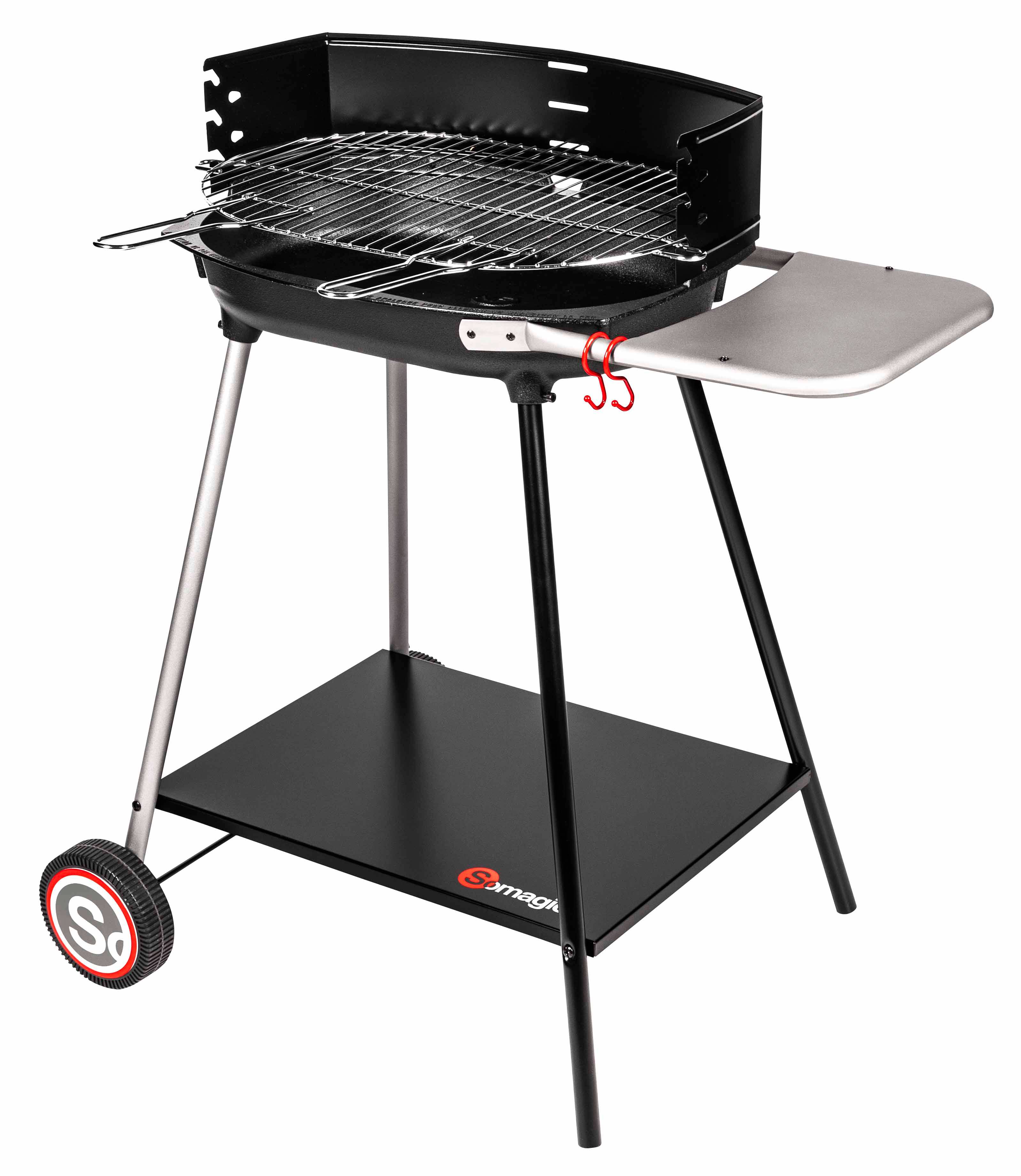 Somagic - Barbecue à charbon de bois Myconos avec cuve en fonte - Somagic - Imagen 1