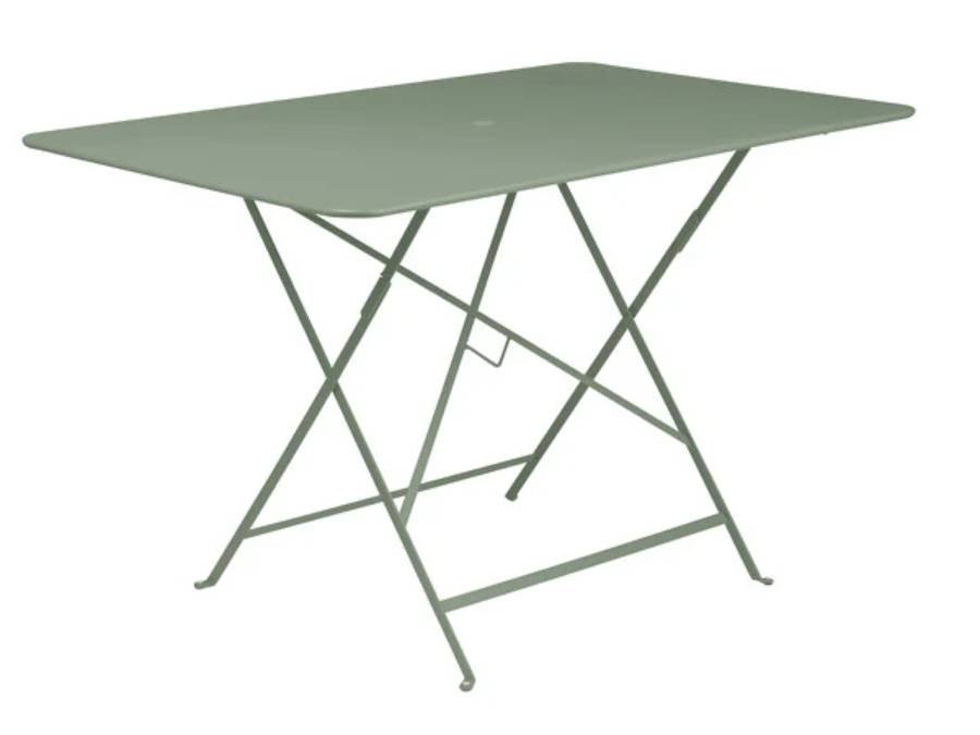 Fermob - Table de jardin rectangulaire pliante acier cactus 6 personnes Bistro Fermob - Image 5