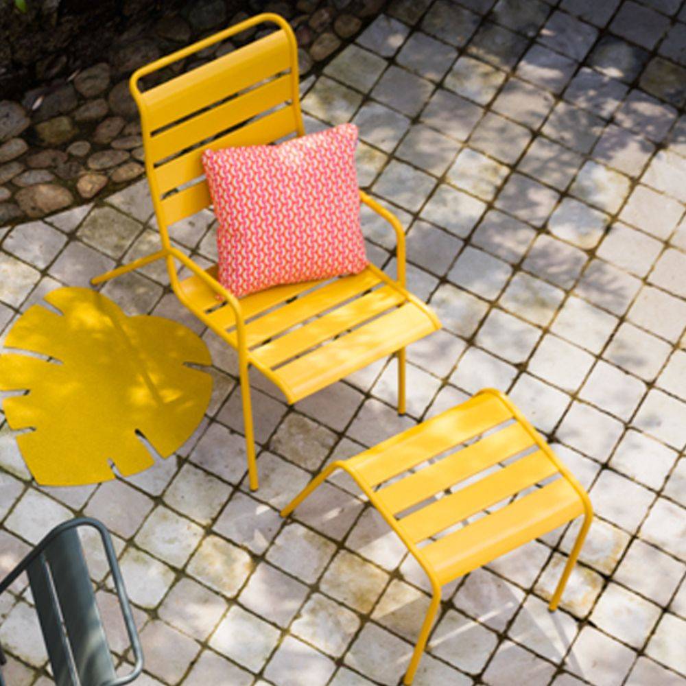 Fermob - Fermob - Fauteuil bas Monceau miel - L.78 x l.52 x H.72 cm - Image 2