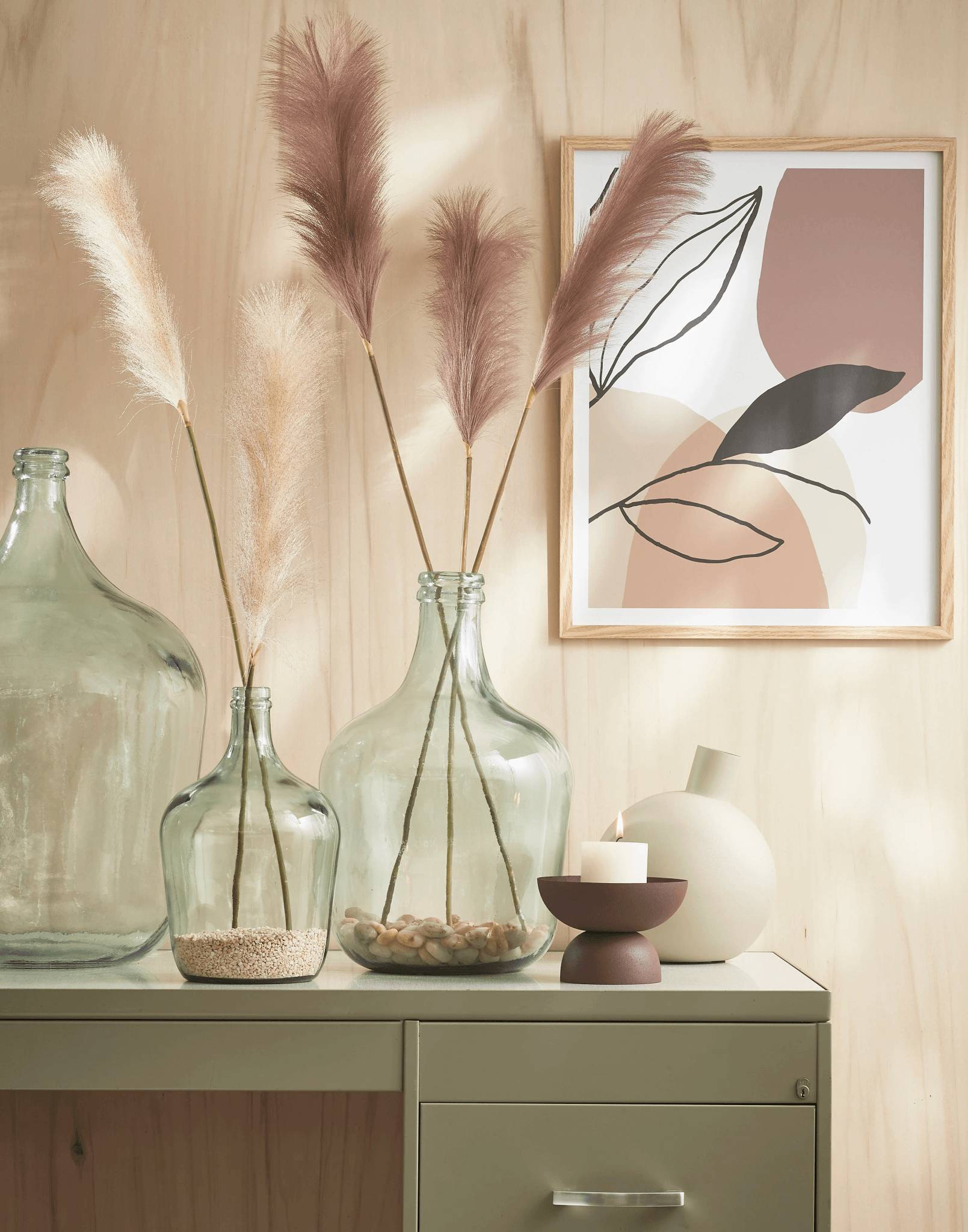 Mica Decorations - Bouteille Vase Verre Recyclé Transparent – MICA DECORATIONS - Image 2