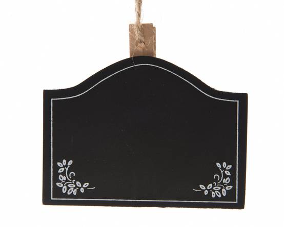 Tableau noir MDF L.6 x H.8 cm